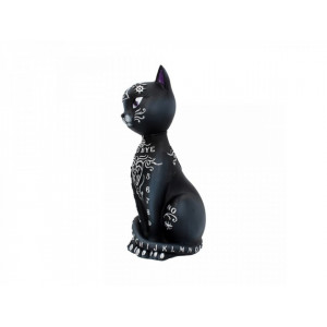 Statueta pisica neagra Pisicuta Mistica 26 cm - Img 2
