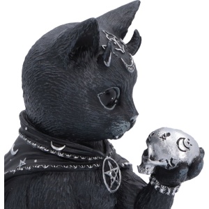 Statueta pisicuta demonica Feligor, Cult Cuties – decor gotic fantasy 10.2 cm - Img 6