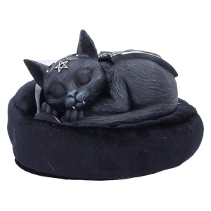 Statueta pisicuta demonica Malpuss dreams, Cult Cuties – decor gotic fantasy, 8.8 cm