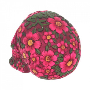 Statueta sugar skull Florile mortilor 14.5 cm - Img 4