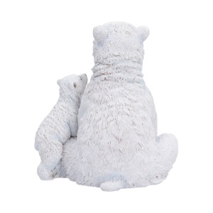 Statueta ursi polari Mama cu pui - Polar Protection 12.7cm - Img 2
