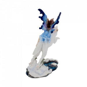 Statueta zana si lup Spirit liber 23.5 cm - Img 5
