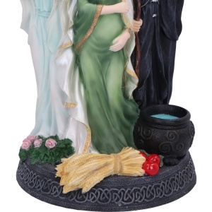 Statueta zeita tripla Maiden, Mother, Crone 26 cm - Img 6