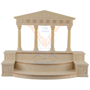 Templul din Olimp – Display / Altar pentru mini statuete, inspirat din arhitectura greaca antica