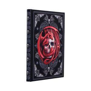 Agenda / Jurnal fantasy cu coperti cartonate, Skull Embrace - Anne Stokes, 17.7 cm - Img 3