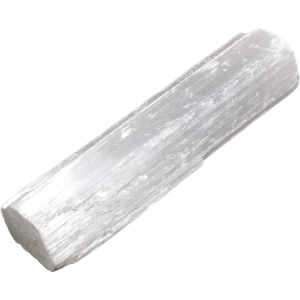 Bagheta din Selenit brut, talisman pentru Purificare