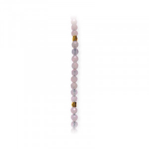 Bratara ajustabila Quartz Roz, talisman pentru Iubire