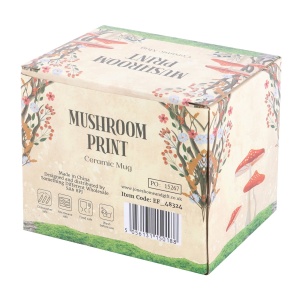 Cana ceramica Enchanted Forest - Peste tot ciuperci 360 ml - Img 4