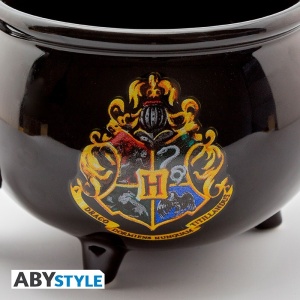 Cana ceramica in forma de cazan licenta Harry Potter - Hogwarts, capacitate 500ml - Img 4