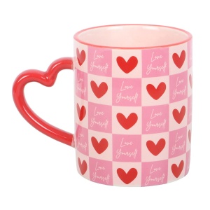 Cana ceramica Love Yourself, capacitate 350ml