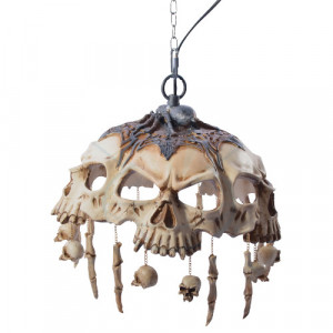 Candelabru Cranii 21cm - Img 1