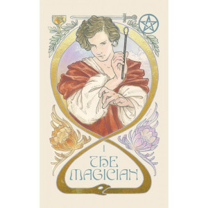 carti de tarot inspirate de Art Nouveau