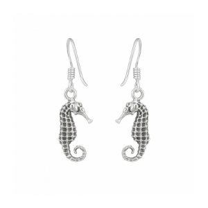 Cercei Calut de mare, argint 925 – grija si devotament, 2 cm