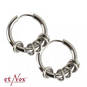 Cercei creole din otel inoxidabil 1.8 cm – stil minimalist unisex - Img 2