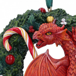 Decoratiune cu agatatoare dragonel Sweet Tooth - Anne Stokes 9cm - Img 6
