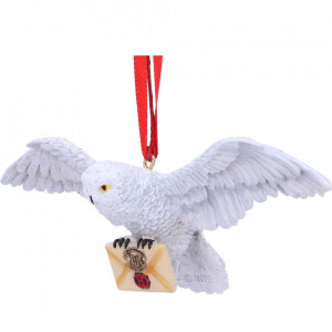 Decoratiune cu agatatoare Harry Potter - Hedwig 13cm - Img 6