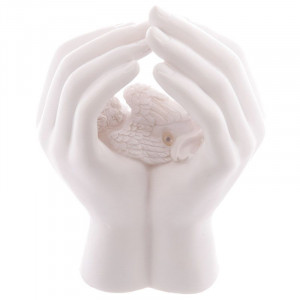 Decoratiune cu led Ingeras Dormind 17 cm - Img 4