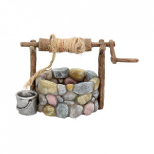 Decoratiune Satul Zanelor Fantana Dorintelor 9 cm