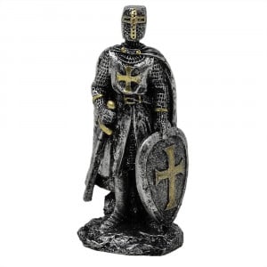 Figurina Cavaler Medieval 7.5 cm - Img 3