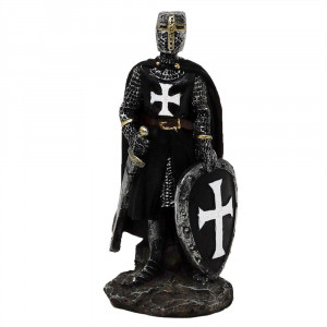 Figurina Cavaler Medieval Cruciat 7.5 cm - Img 4