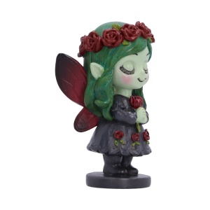 Figurina de colectie zana gotica Elaria 8,2 cm - Spirit Fairies - Img 4