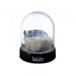 Glob de zapada cu cristal de Sodalit