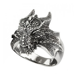 Inel argint Dragon 2.3cm