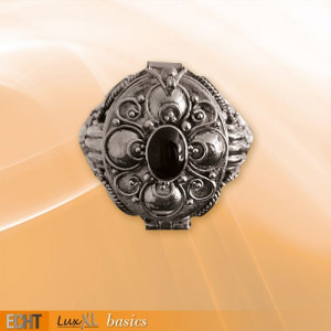 Inel argint Poison Ring cu onix - Img 2