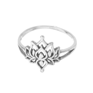 Inel din argint Floare de Lotus