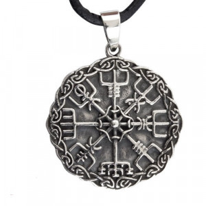 Pandantiv argint Busola Vikinga 2.8cm - Img 1