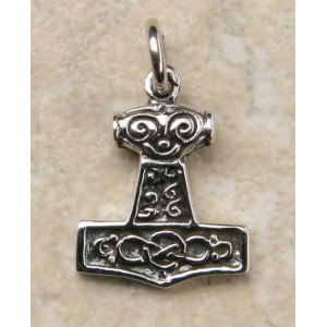 Pandantiv argint Ciocanul lui Thor 2 cm