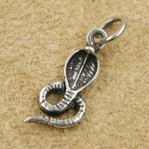 Pandantiv argint Cobra 2.5cm