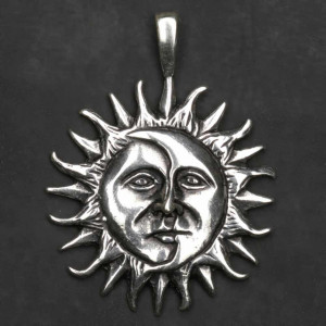 Pandantiv argint Eclipsa 4cm
