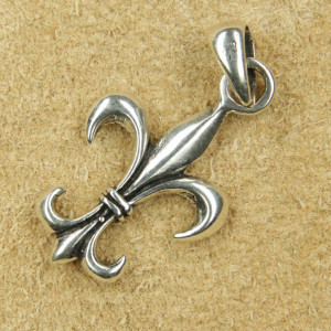 Pandantiv argint Fleur de Lys 3.8cm - Img 3