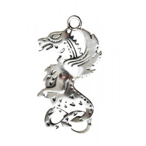 Pandantiv cu lantisor Beltane, talisman zodiac celtic (24 Apr - 16 Mai), 3.2cm