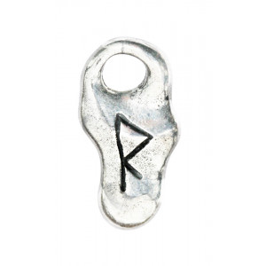 Pandantiv talisman cu rune Rad