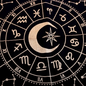 Panza pentru altar Roata Astrologica 72cm - Img 2
