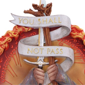 Placheta de perete licentiata Lord of the Rings You Shall Not Pass 30.4 cm - Img 5
