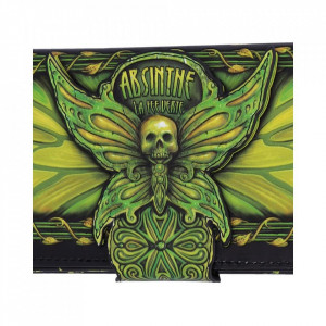 Portofel lung embosat Absinthe - La Fee Verte - 18 cm - Img 7