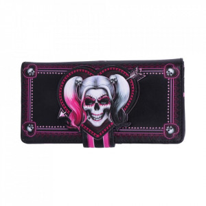 Portofel lung embosat Harley Quinn, Little Monster 18.5 cm