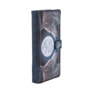 Portofel lung embosat lupi Lunar Gaze – Lisa Parker (18.5 cm) - Img 4