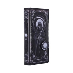 Portofel lung embosat Skeleton Tarot (18.5 cm) - Img 5