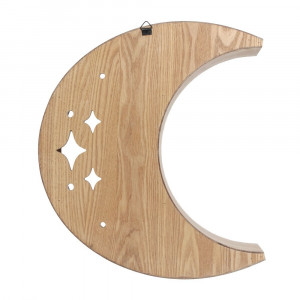 Raft din MDF in forma de Semiluna 41x37x10 cm - Img 2