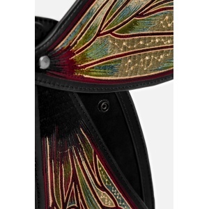 Rucsac din piele intoarsa ecologica cu broderie Metamorfoza - Img 5