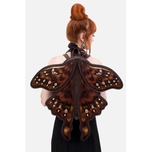 Rucsac gotic Cinnamora Moth cu aripi 3D mobile - Restyle