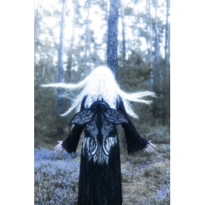 Rucsac gotic dark celestial Umbra Noctis Moth cu aripi 3D mobile - Restyle - Img 8