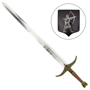 Sabie decorativ cu suport Games of Thrones - Heartsbane ( Casa Tarly ) 155 cm
