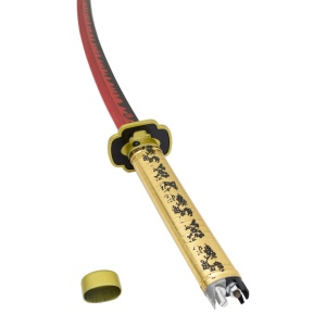 Sabie decorativa cu led katana Demon Slayer - Tsugikuni Yoriichi 98 cm - Img 4