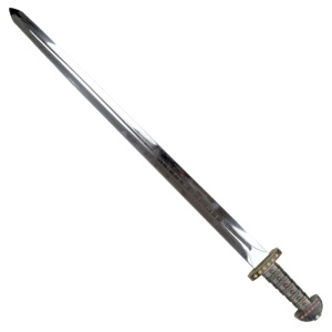 Sabie decorativa cu suport Vikings - Ragnar Lodbrok 101 cm - Img 2