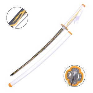Sabie decorativa katana Demon Slayer: Kimetsu no Yaiba - Zenitsu Agatsuma 96.5 cm